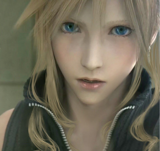 Illustration for article titled Cloud from Final Fantasy VII Sure Looks Pretty with Makeup